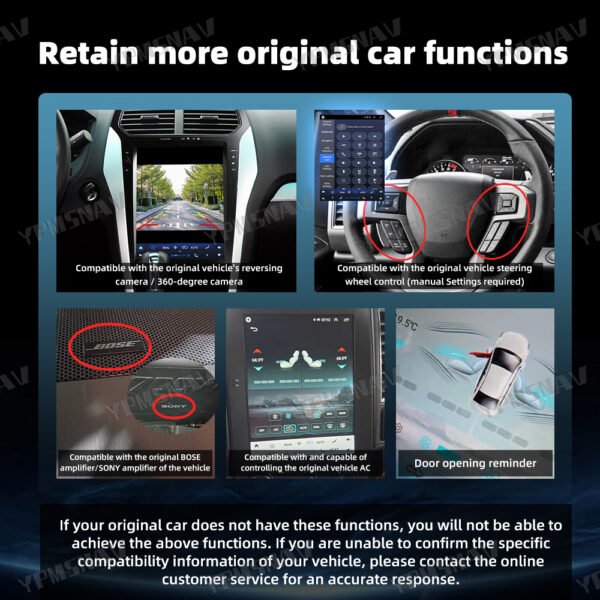 12.1 inch Car radio For Ford Explorer 2011-2019