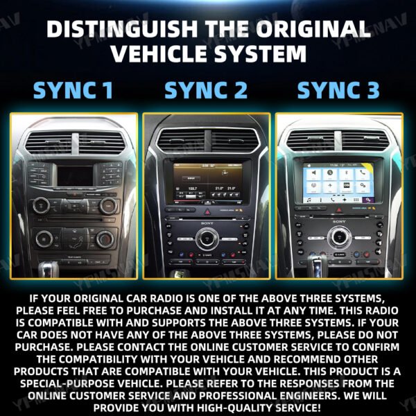 12.1 inch Car radio For Ford Explorer 2011-2019