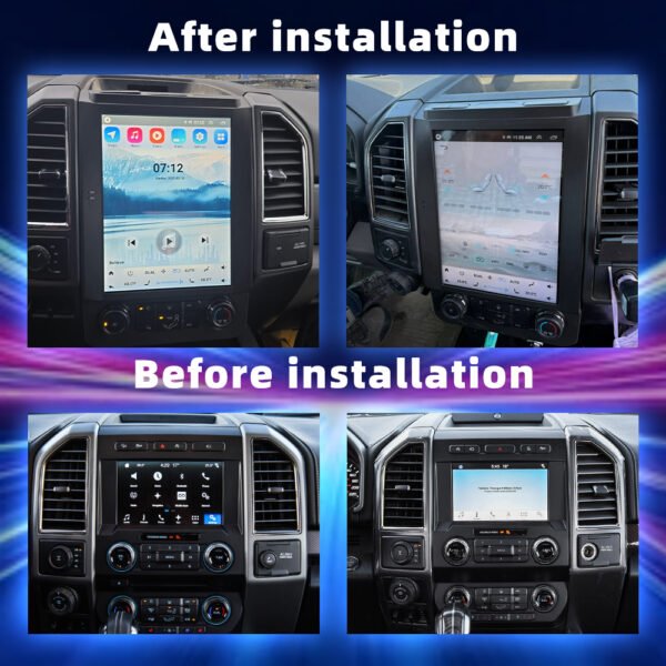 12.1 Inch Car Radio For Ford Raptor F150 F250 F350 2015-2021