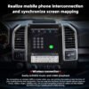 蓝牙 12.1 Inch Qualcomm Car Radio For Ford Raptor F150 F250 F350 2015-2021