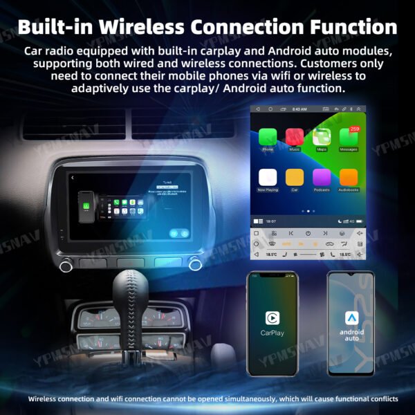 carplay 10.25 Inch Car Radio For Chevrolet Camaro 2008-2015