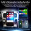 carplay 14.4 Inch Car Radio For Dodge Ram 1500 2500 3500 2013-2018