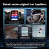 原车方控-空调-倒车 14.4 Inch Car Radio For GMC Sierra For Chevrolet Silverado 2013-2019