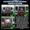 原车系统区分 14.4 Inch Car Radio For Dodge Ram 1500 2500 3500 2013-2018