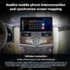 蓝牙 12.3 Inch Car Radio For Nissan Armada Patrol Y62 For Infiniti QX80 2010-2020