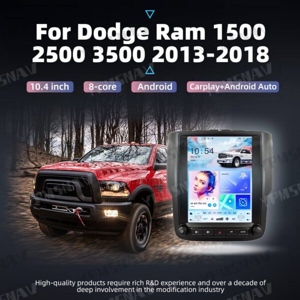 详情页首图 10.4 Inch Car Radio For Dodge Ram 1500 2500 3500 2013-2018