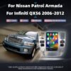 详情页首图 12.1 Inch Car Radio For Nissan Patrol Armada SE For Infiniti QX56 2006-2012