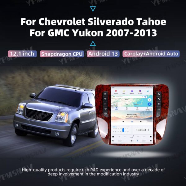 详情页首图 12.1 Inch Car Radio For GMC Yukon Chevrolet Tahoe Silverado 2007-2013