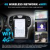 4G+WIFI 13.3 Inch Car Radio For Chrysler 300 300S 300C 2011-2023