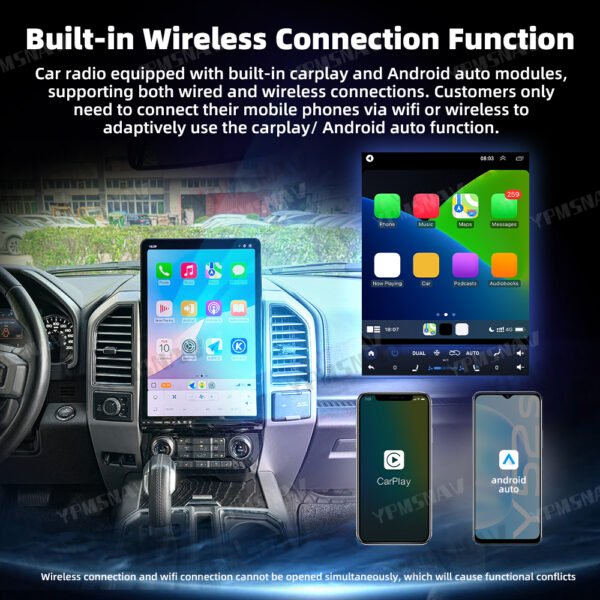 carplay 16.8 Inch Car Radio For Ford Raptor F150 F250 F350 2015-2021