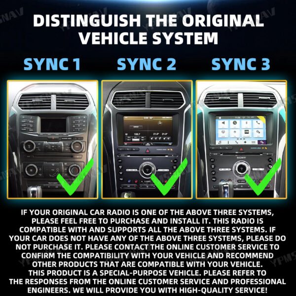 14.4 inch Car radio For Ford Explorer 2011-2019