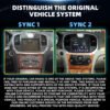 原车系统区分 13.3 Inch Car Radio For Chrysler 300 300S 300C 2011-2023