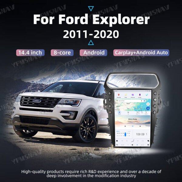 14.4 inch Car radio For Ford Explorer 2011-2019