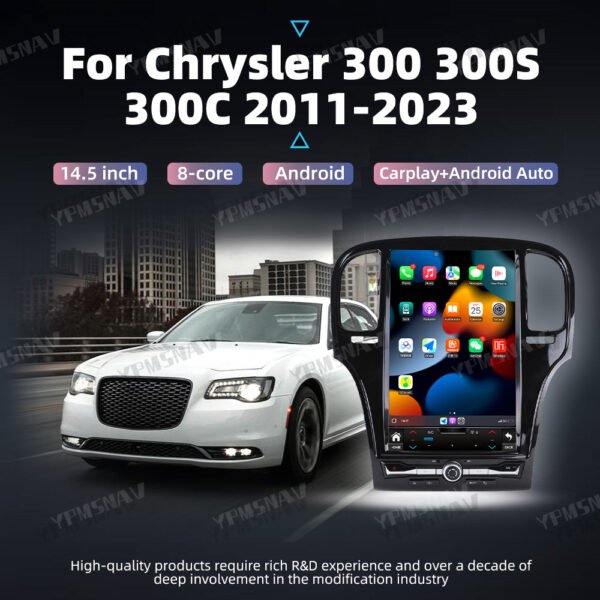 详情页首图 14.5 Inch Car Radio For Chrysler 300 300S 300C 2011-2023