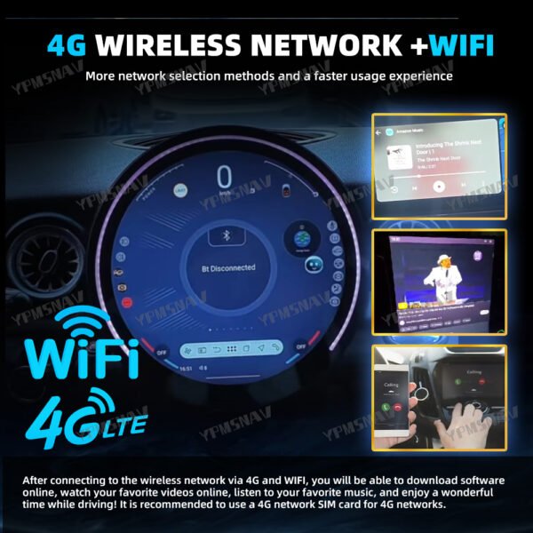 4G+WIFI 11.8 Inch Car Radio For BMW MINI R56 R60 2007-2014