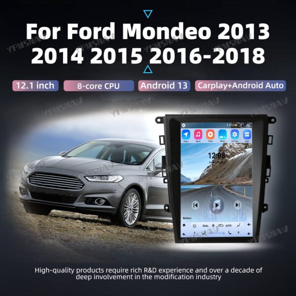 详情页首图 12.1 Inch Car Radio For Ford Mondeo 2013-2018